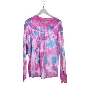 Virgil Normal Tie Dye Long Sleeve Tee Size Large